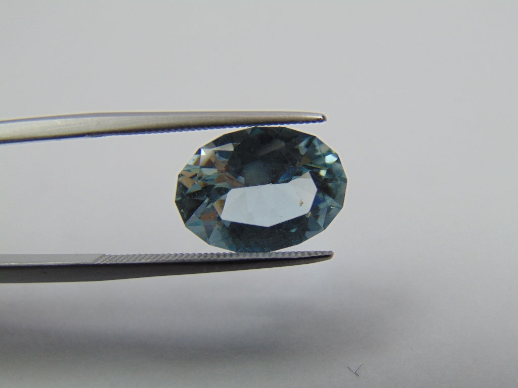 6.70ct Topázio Cor Natural 13x10mm