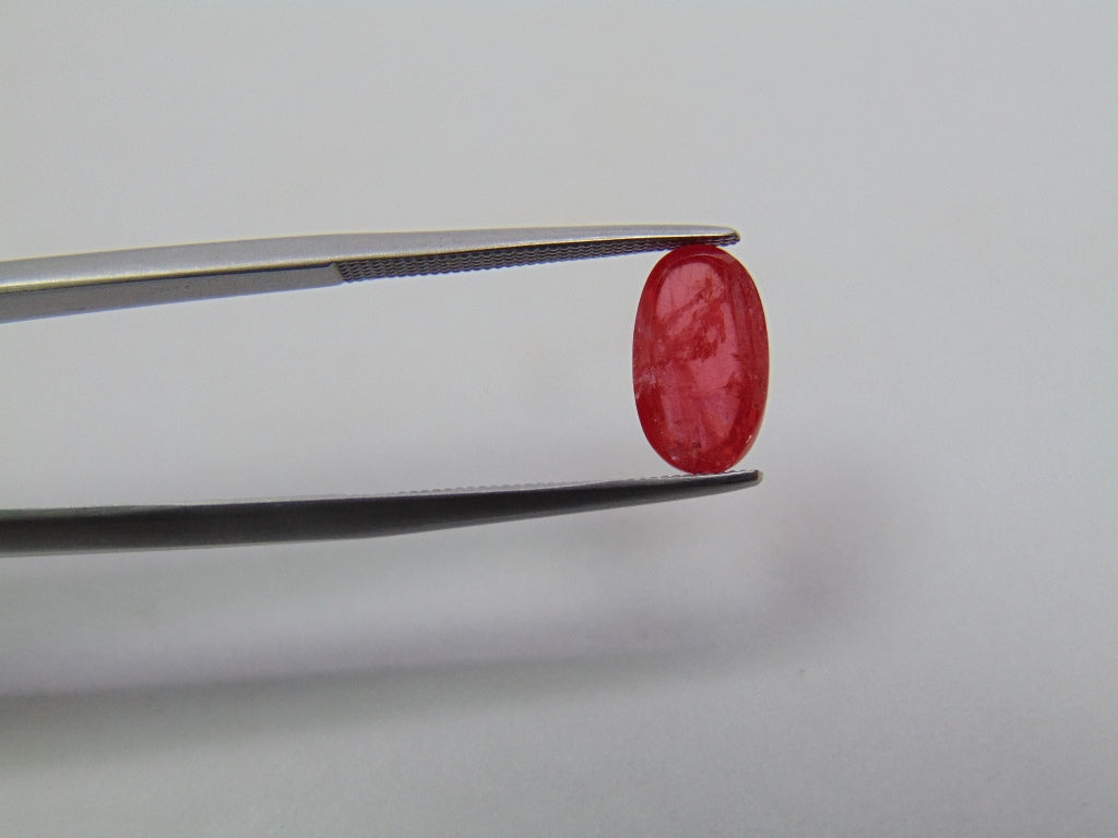 2.80ct Rodonita Cabochão 11x6mm