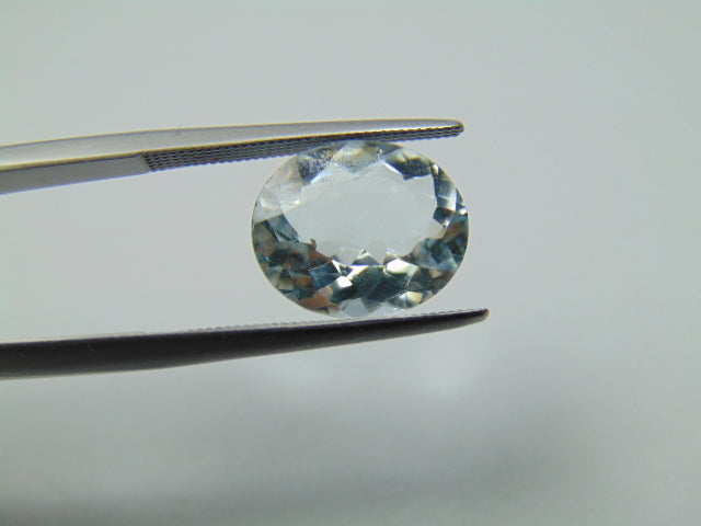 3.95ct Água-marinha 12x10mm
