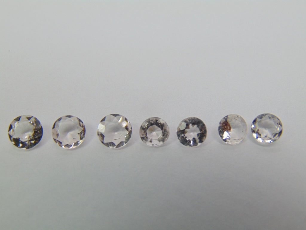 2.64ct Morganite Calibrated 5mm