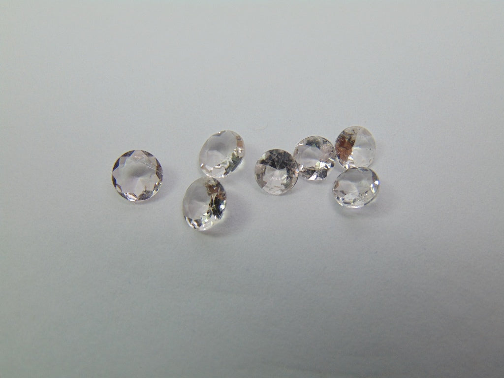 2.64ct Morganite Calibrated 5mm