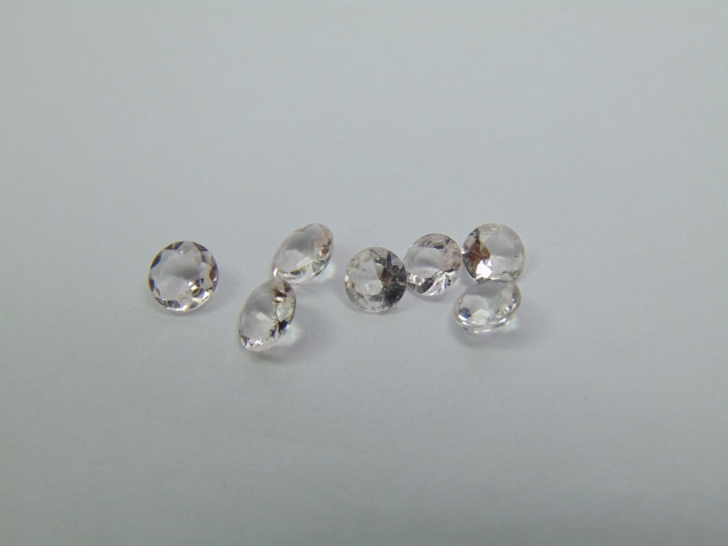 2.64ct Morganite Calibrated 5mm