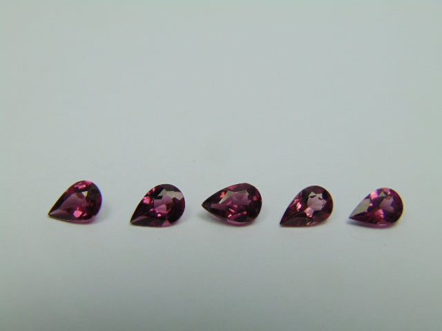 2.20ct Rodolita Calibrada 6x4mm