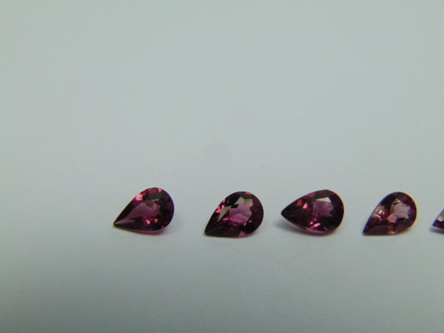 2.20ct Rodolita Calibrada 6x4mm
