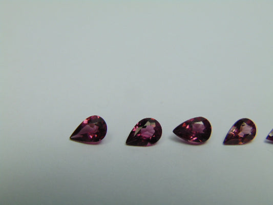 2.20ct Rodolita Calibrada 6x4mm