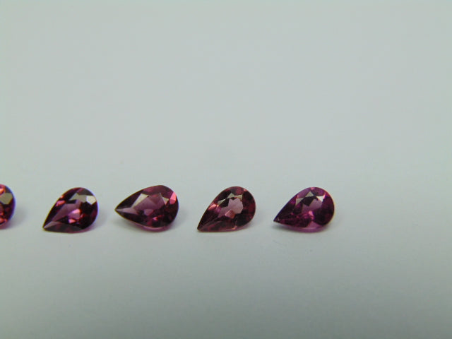 2.20ct Rodolita Calibrada 6x4mm