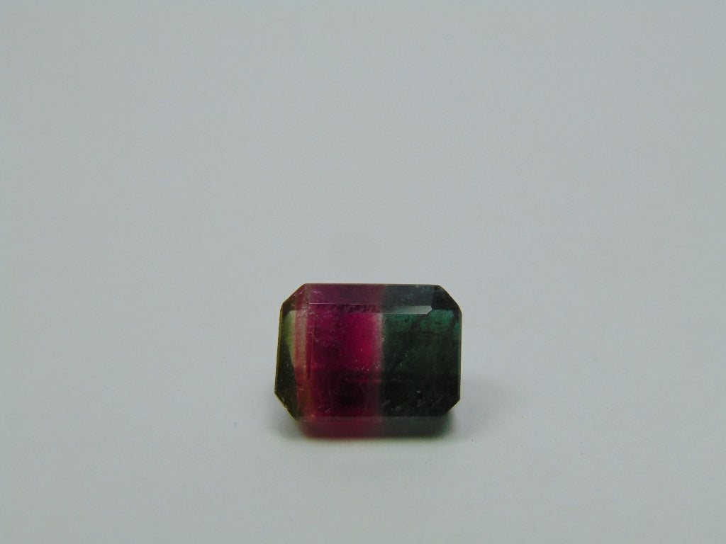 4.40ct Tourmaline Bicolor 10x7mm