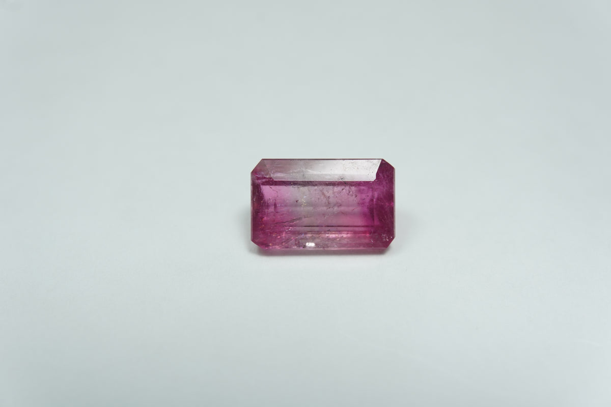 2.15ct Turmalina bicolor 10x6mm