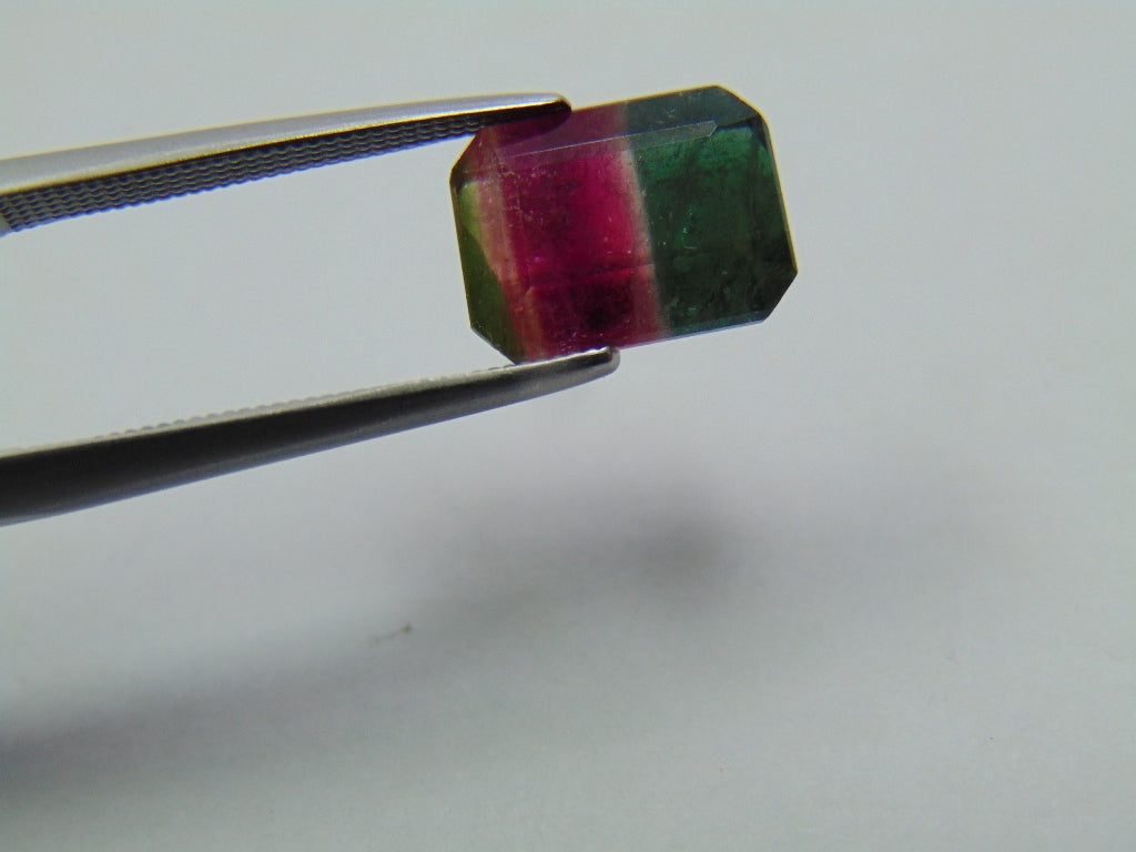 4.40ct Tourmaline Bicolor 10x7mm