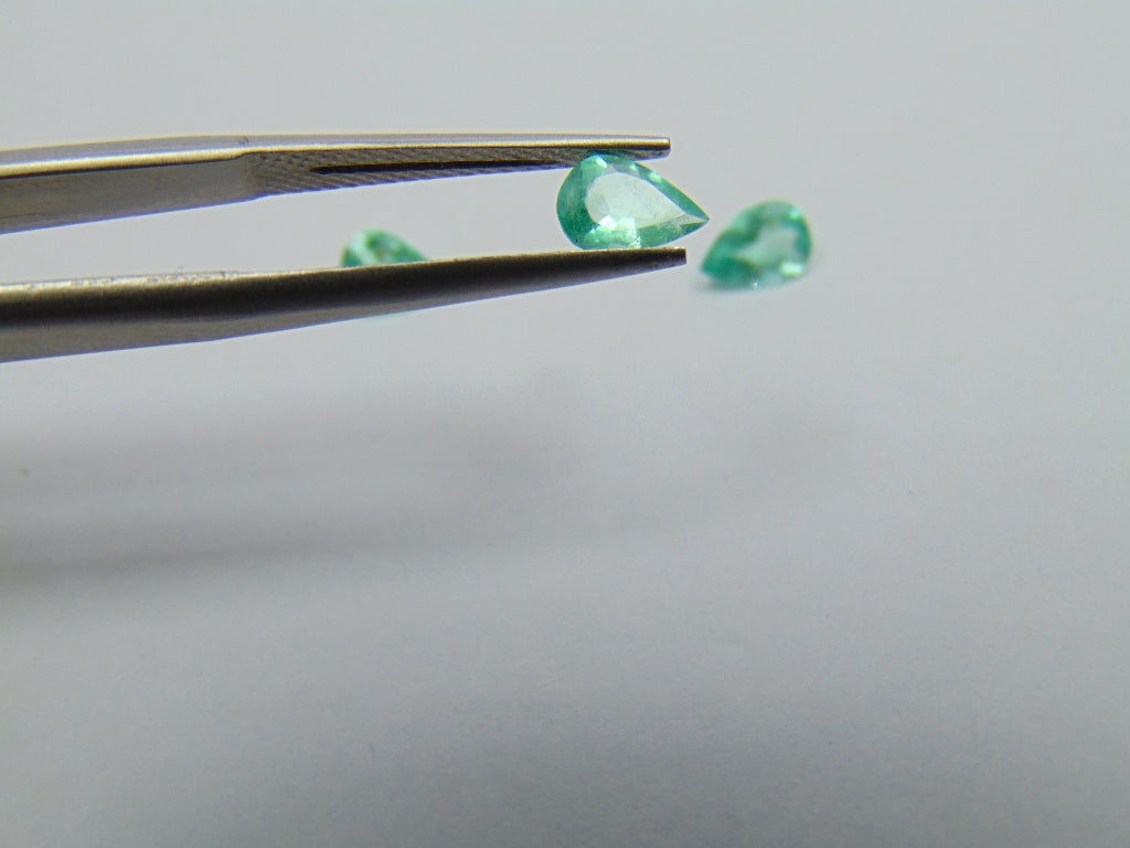 1.10ct Esmeralda 6x4mm