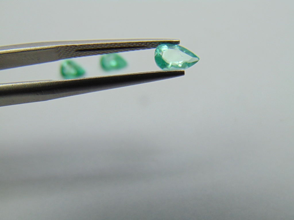 1.10ct Emerald 6x4mm