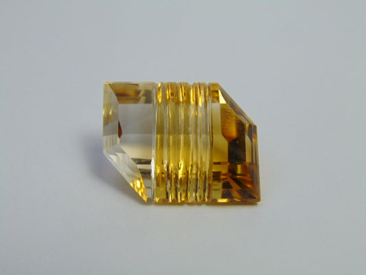 41.40ct Citrino Bicolor 24x9mm
