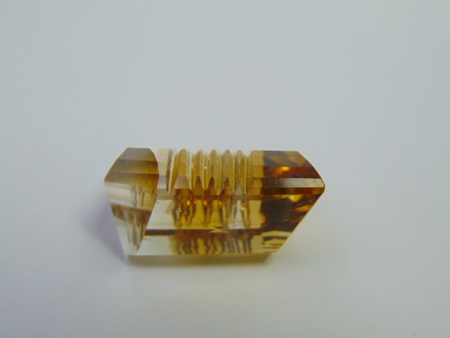 41.40ct Citrino Bicolor 24x9mm