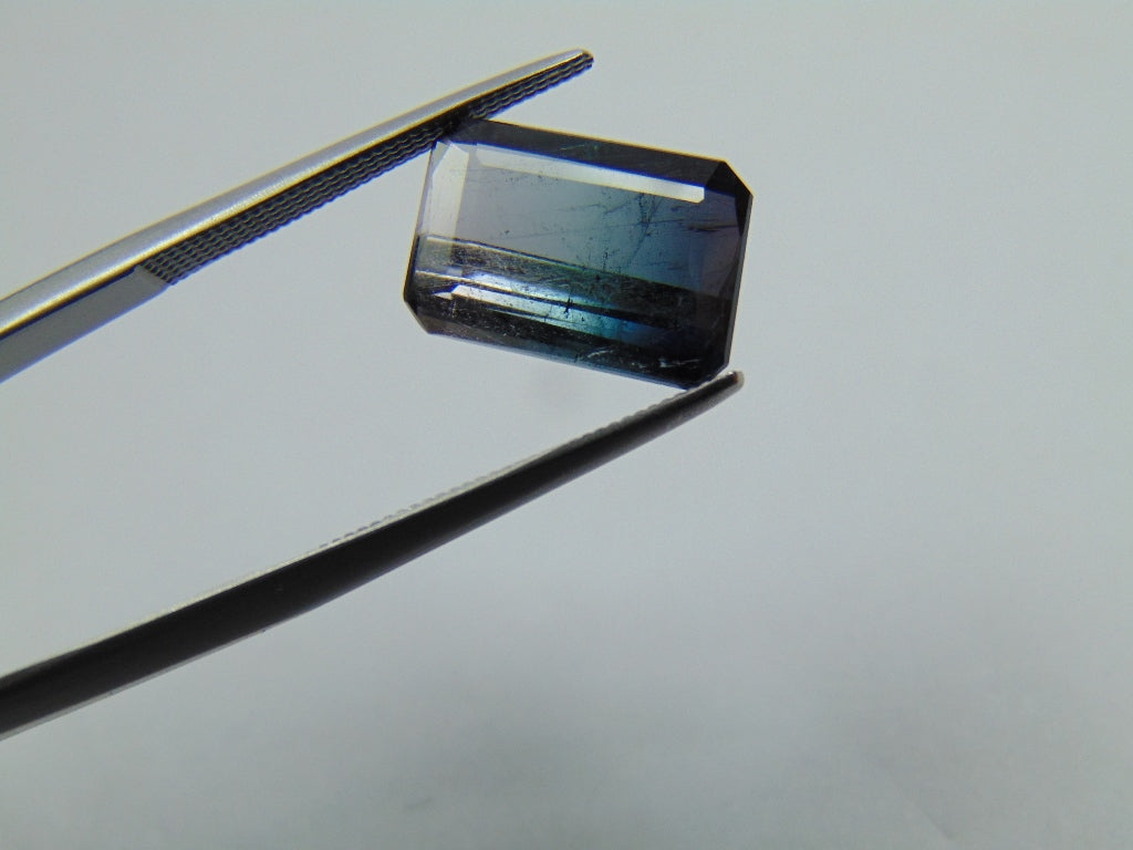 4.40ct Tourmaline Bicolor 12x8mm