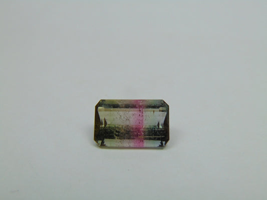 6ct Tourmaline Bicolor 14x9mm