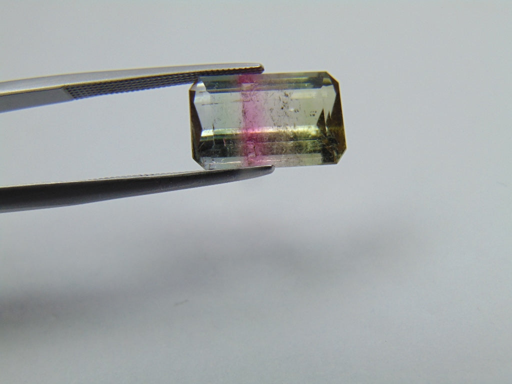 6ct Tourmaline Bicolor 14x9mm