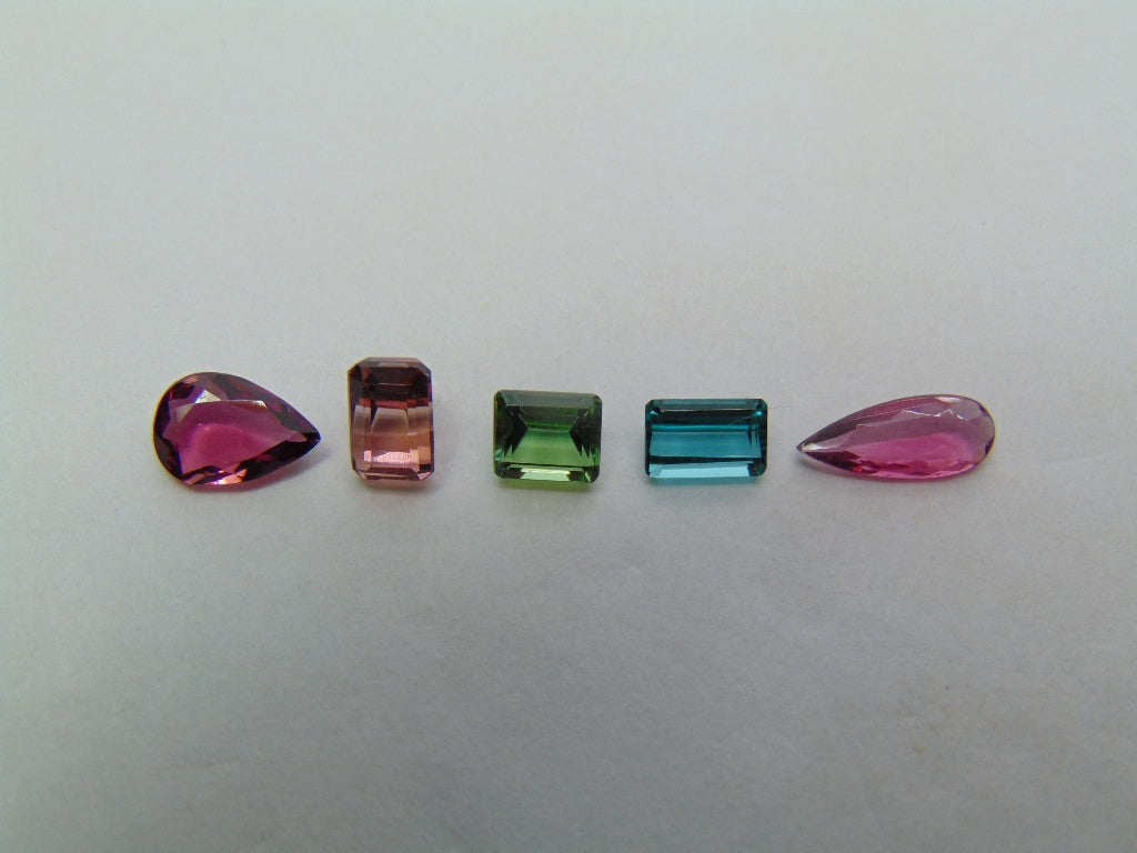 2.22ct Tourmaline Mix