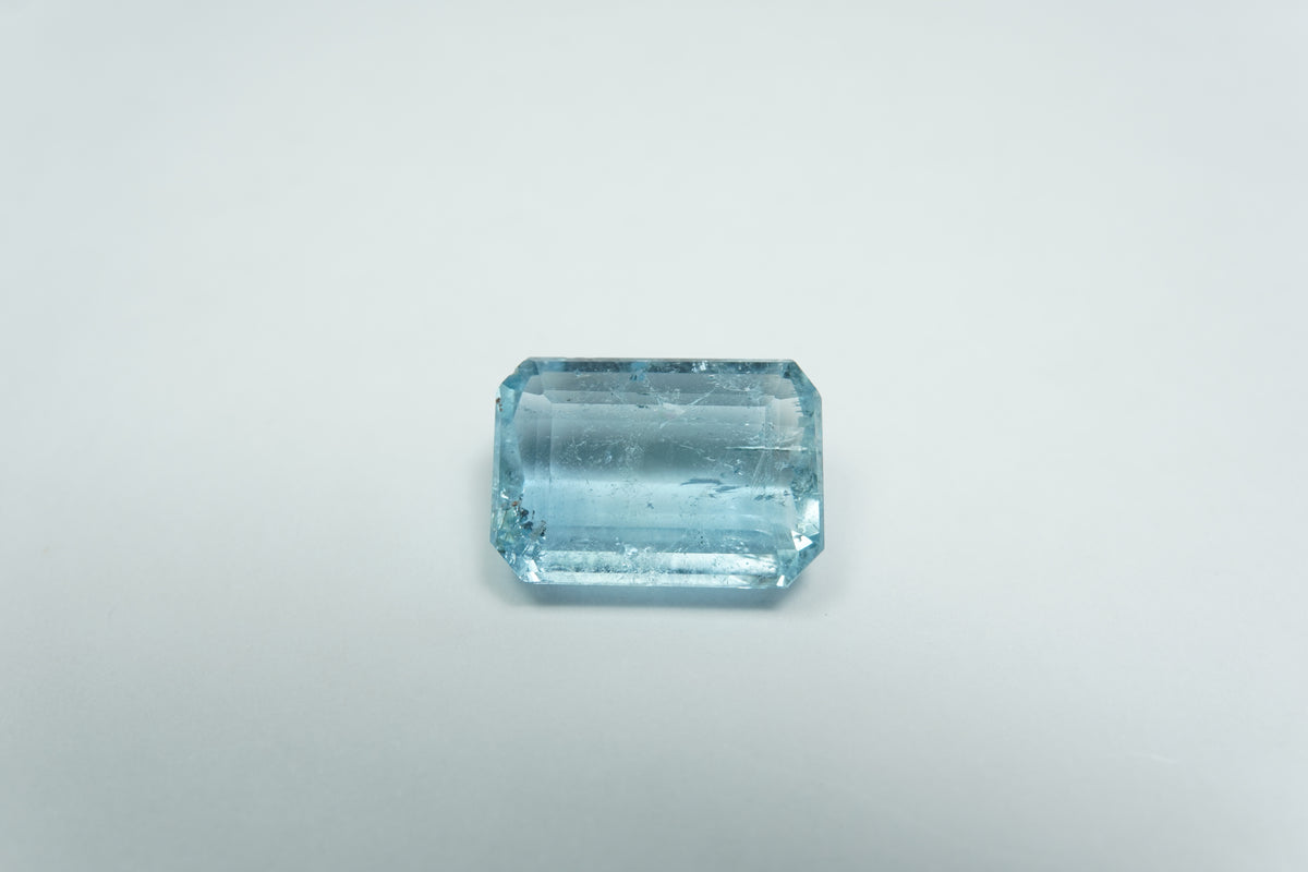 5.14ct Água-marinha 13x9mm
