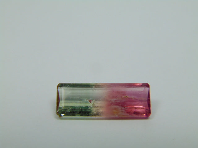4.60ct Turmalina Bicolor 18x7mm