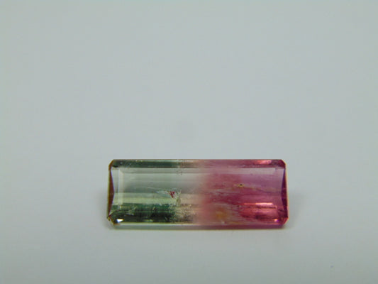 4.60ct Tourmaline Bicolor 18x7mm
