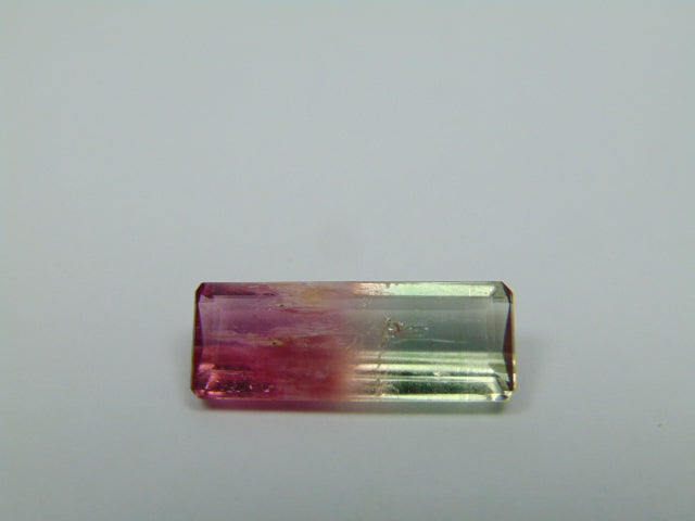 4.60ct Turmalina Bicolor 18x7mm