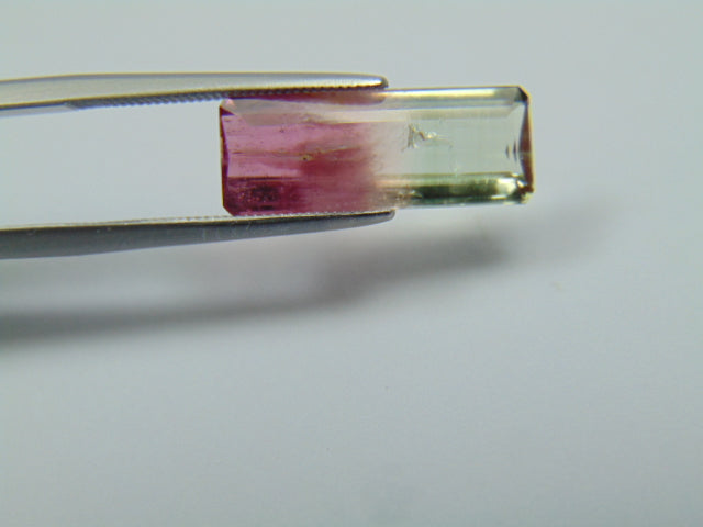 4.60ct Turmalina Bicolor 18x7mm
