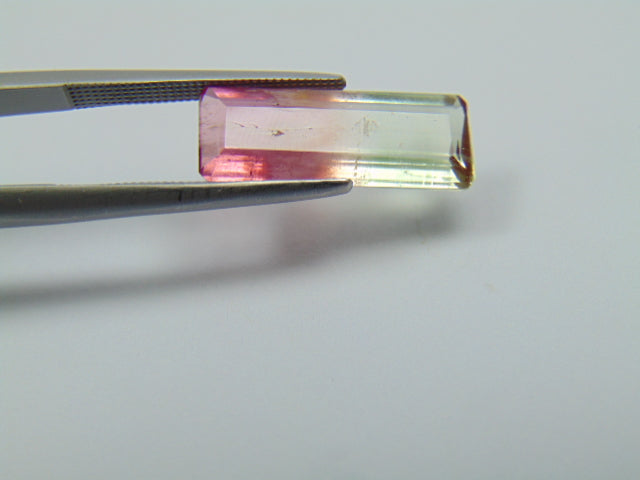 4.60ct Turmalina Bicolor 18x7mm