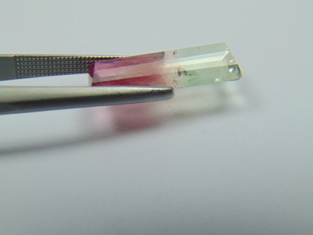 4.60ct Turmalina Bicolor 18x7mm