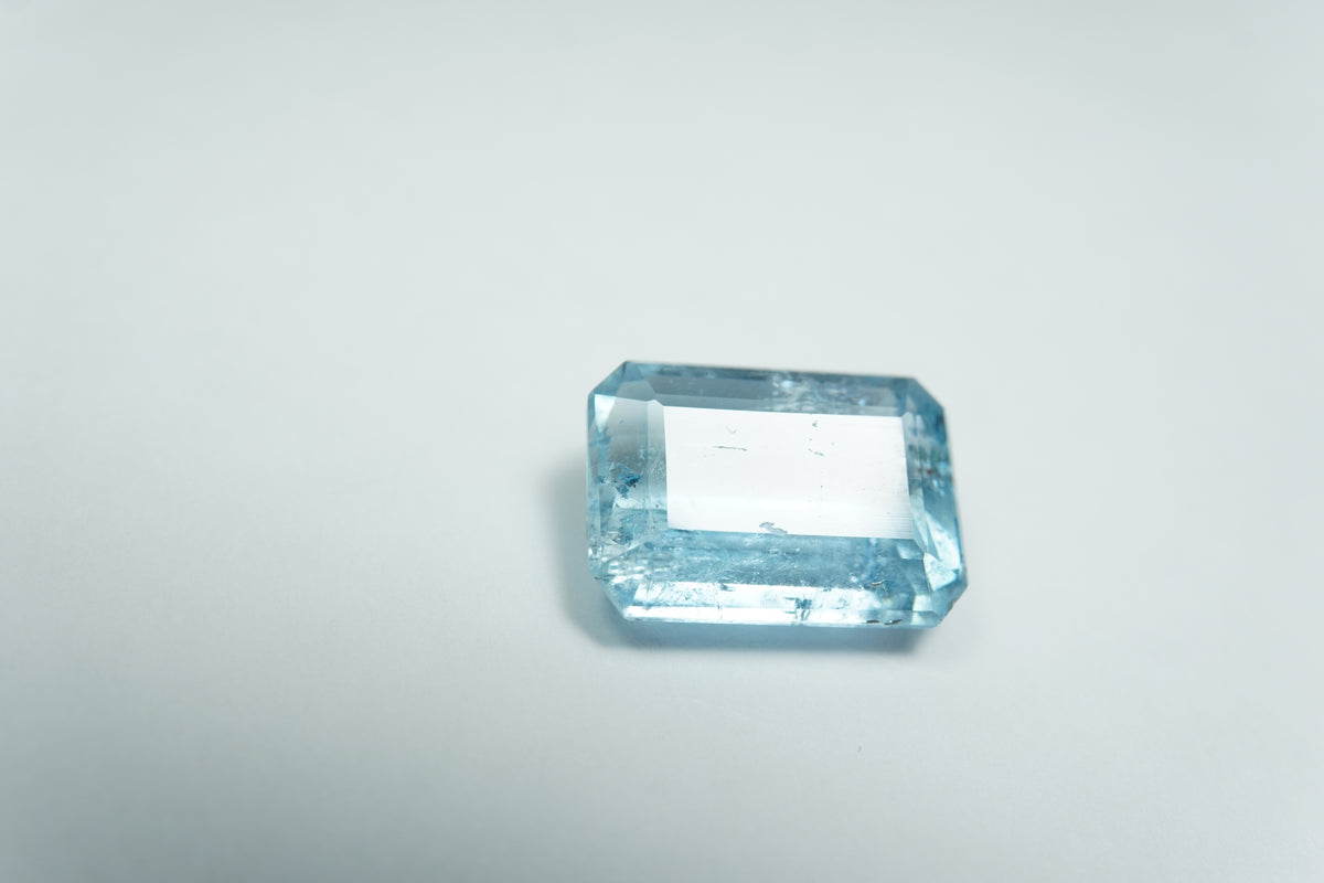 5.14ct Água-marinha 13x9mm