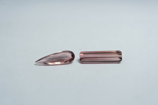 2.18ct Turmalina 12x3mm / 11x4mm