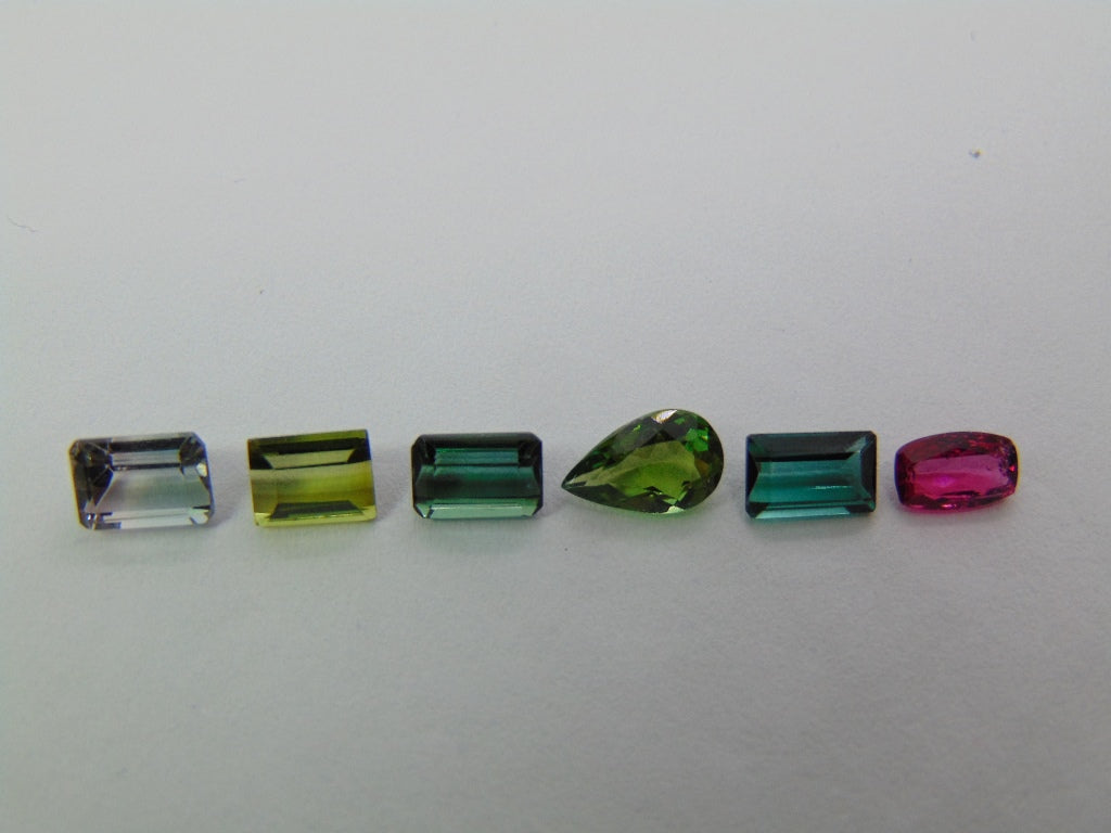 3.05ct Tourmaline Mix