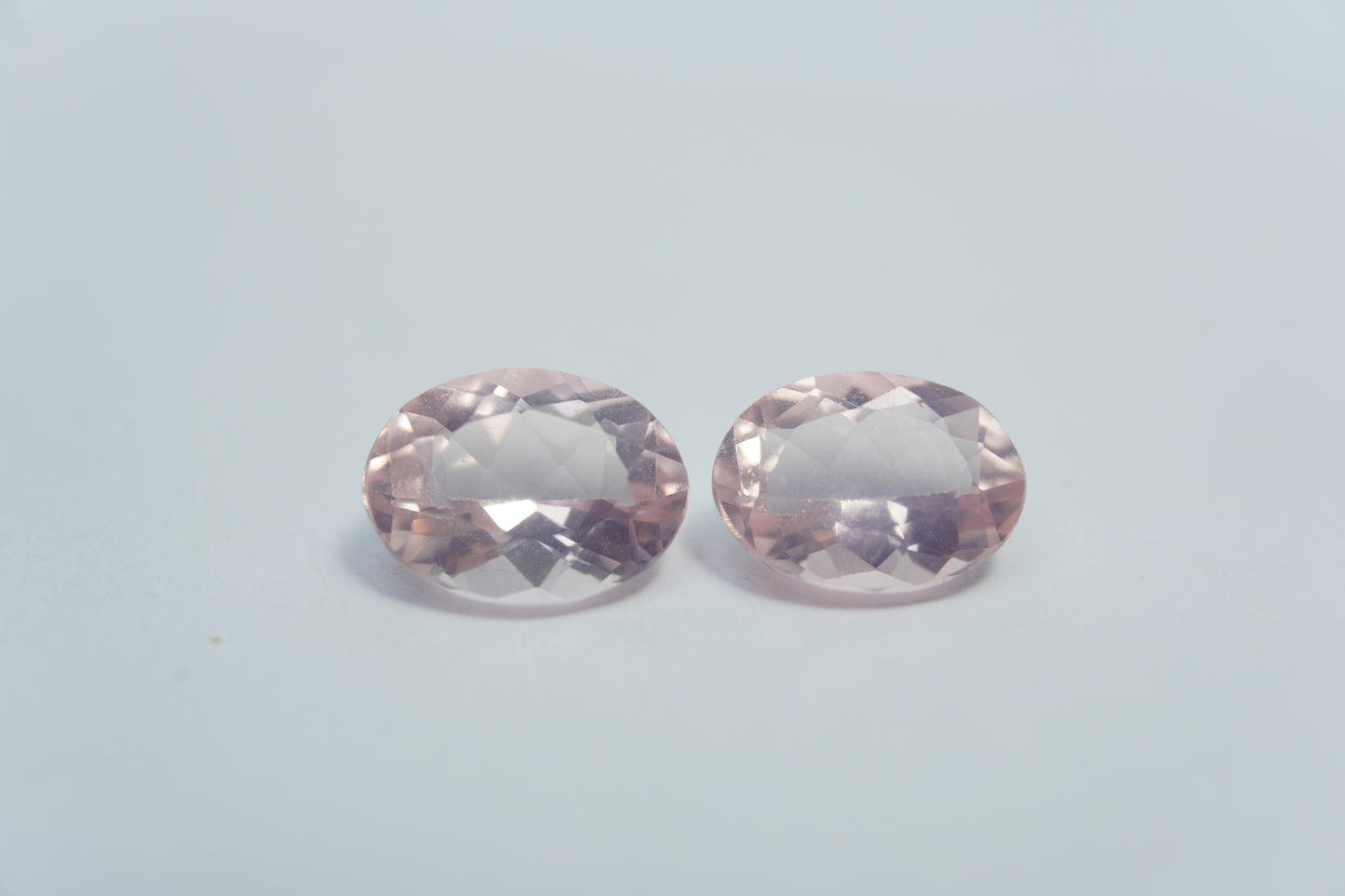 4.10ct Quartzo rosa 10x7mm