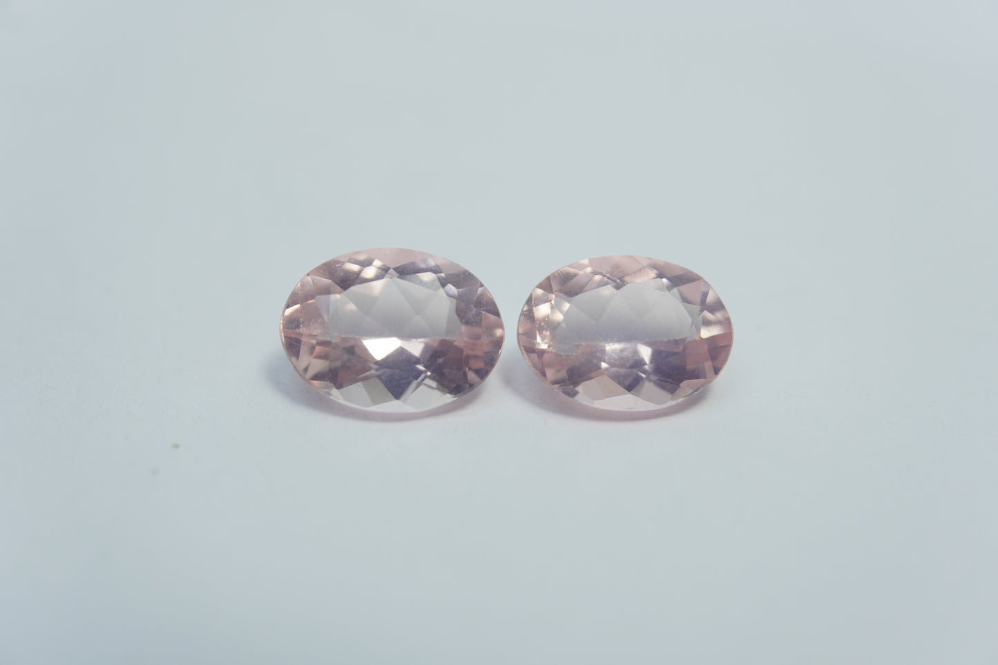 4.10ct Quartzo rosa 10x7mm