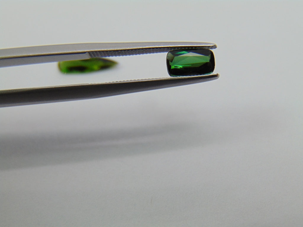 1.25ct Tourmaline 12x4mm 7x4mm