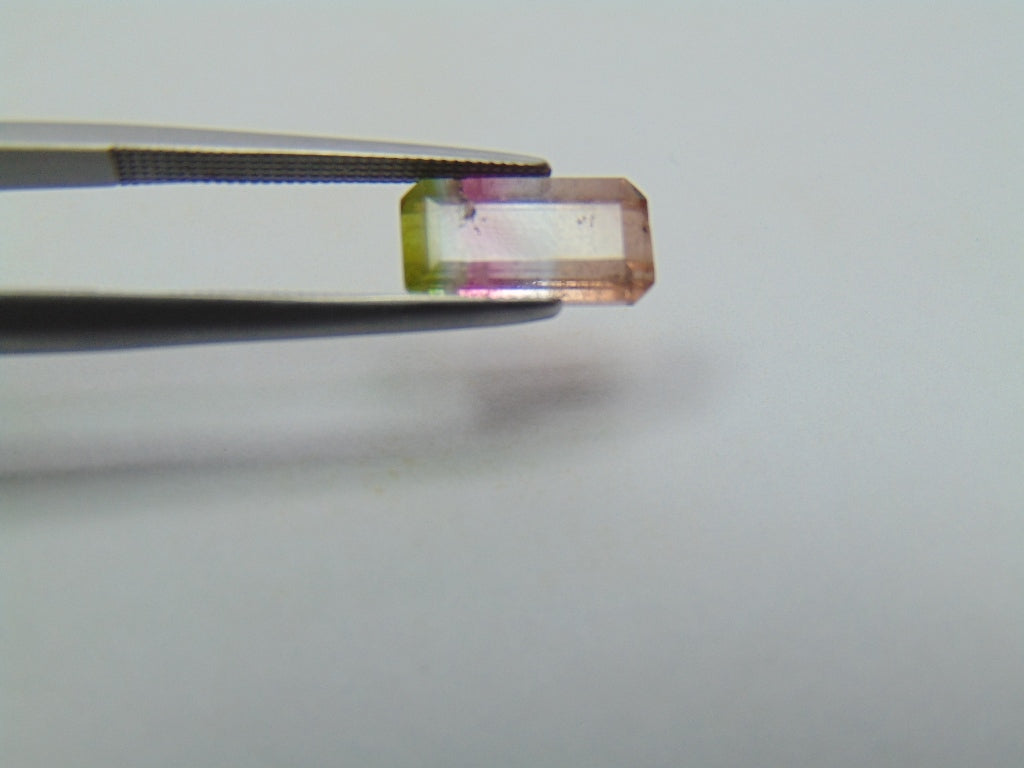 2.30ct Tourmaline Tricolor 10x6mm