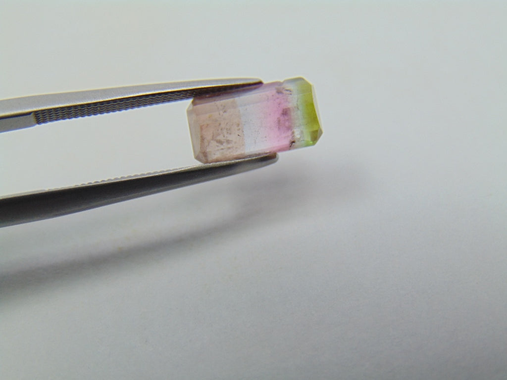 2.30ct Tourmaline Tricolor 10x6mm