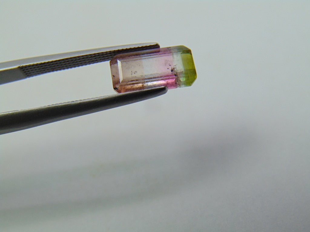 2.30ct Tourmaline Tricolor 10x6mm