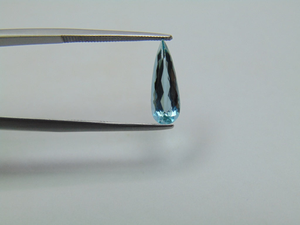 1.25ct Aquamarine 14x5mm