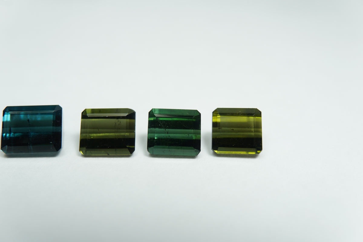 6.65ct Turmalinas 7x5.5mm / 6x5.5mm / 6x5mm / 6x5mm / 5.5x5mm
