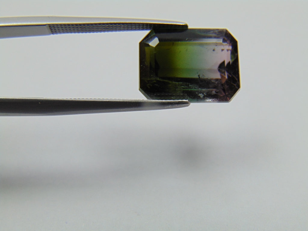 8.50ct Tourmaline Bicolor 13x10mm