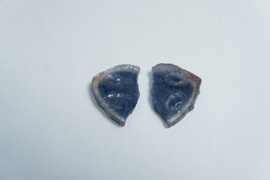 3.80ct Turmalina melancia 11x9mm