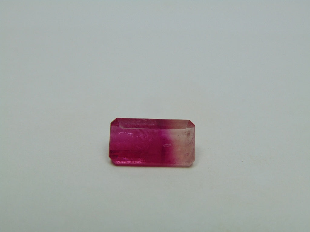 3.70ct Turmalina Bicolor 13x7mm