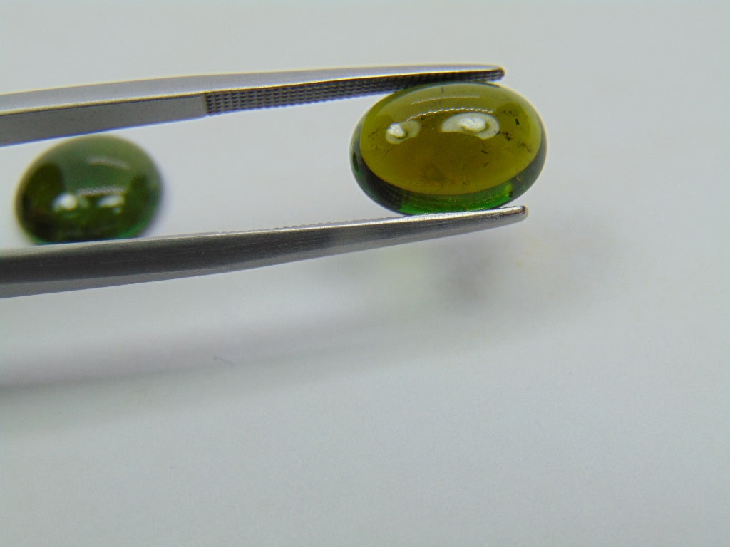 7.50ct Turmalina Cabochão 11mm 12x8mm