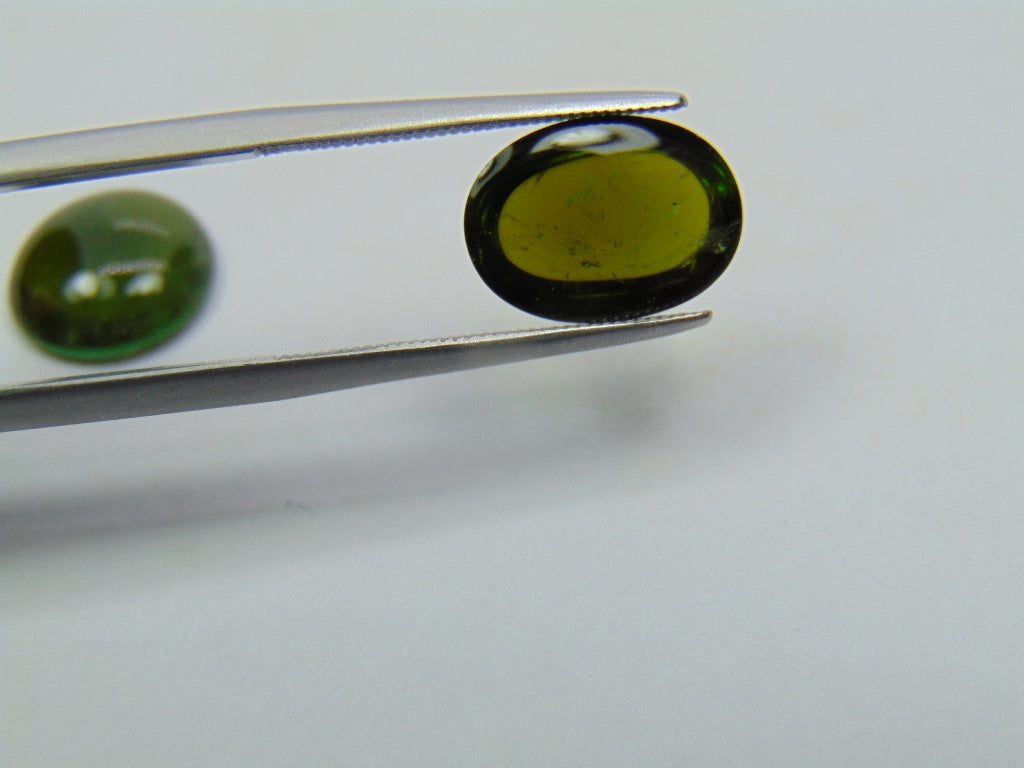 7.50ct Tourmaline Cabochon 11mm 12x8mm