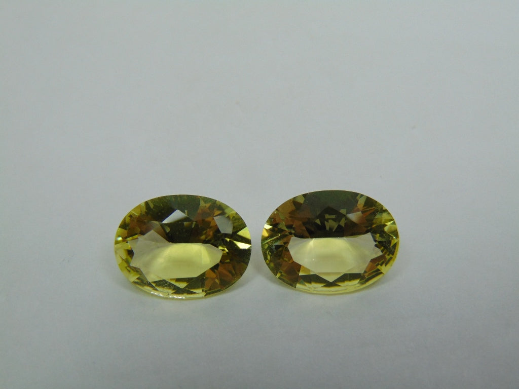 15.50ct Green Gold Par 16x12mm