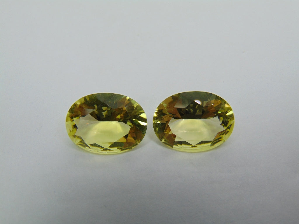 15.50ct Green Gold Par 16x12mm