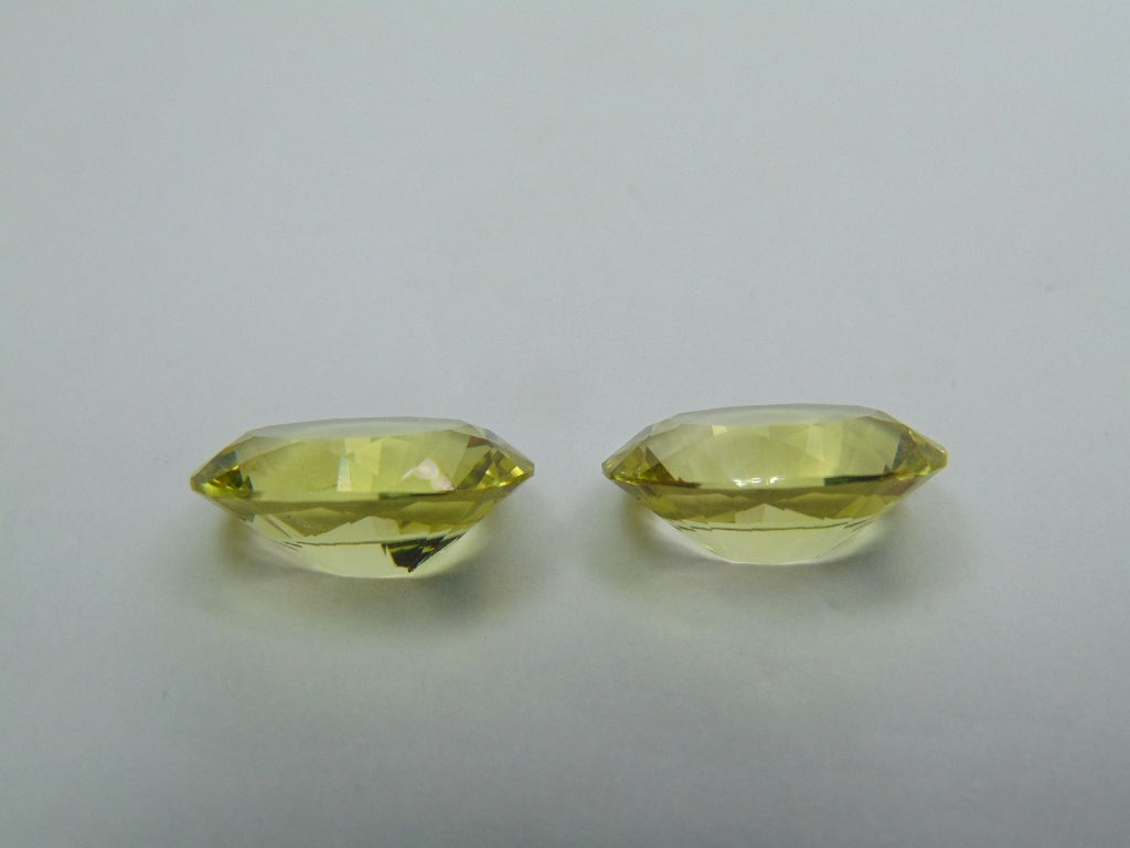 15.50ct Green Gold Par 16x12mm