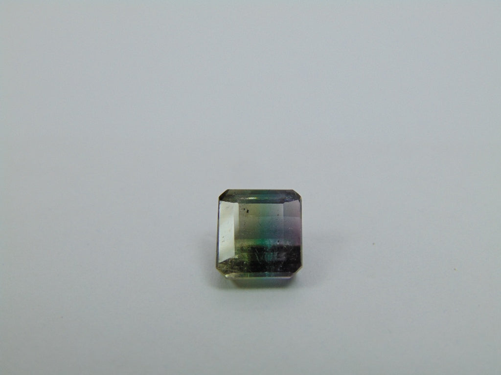 Turmalina Tricolor 3,15ct 8x7mm