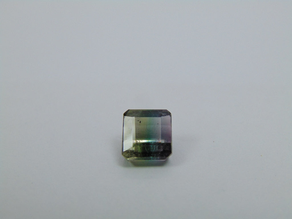 Turmalina Tricolor 3,15ct 8x7mm