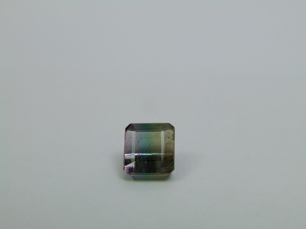 Turmalina Tricolor 3,15ct 8x7mm